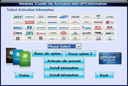 free download windows 7 loader oem activation brander